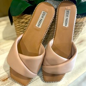 Thai tan leather slip on